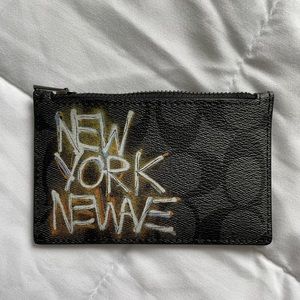 Coach x Basquiat Zip Card Case